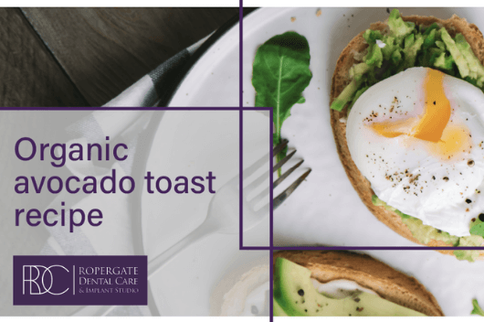 Avocado toast for Organic September in Pontefract